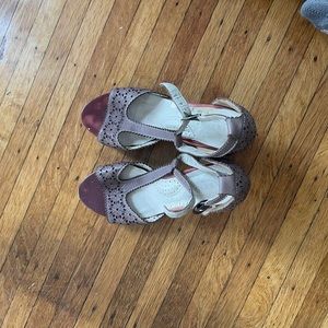 L’artiste block heels